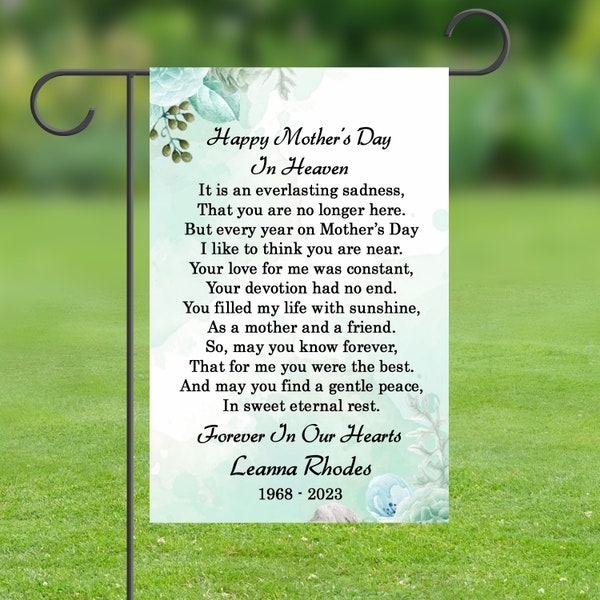 Poem to Mom in Heaven - Etsy
