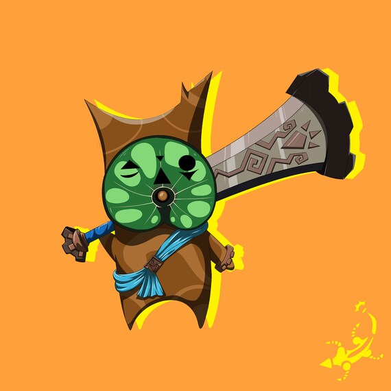 Korok Champions Art Print - Legend of Zelda - Etsy