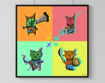 Korok Champions Art Print - Legend of Zelda - Etsy
