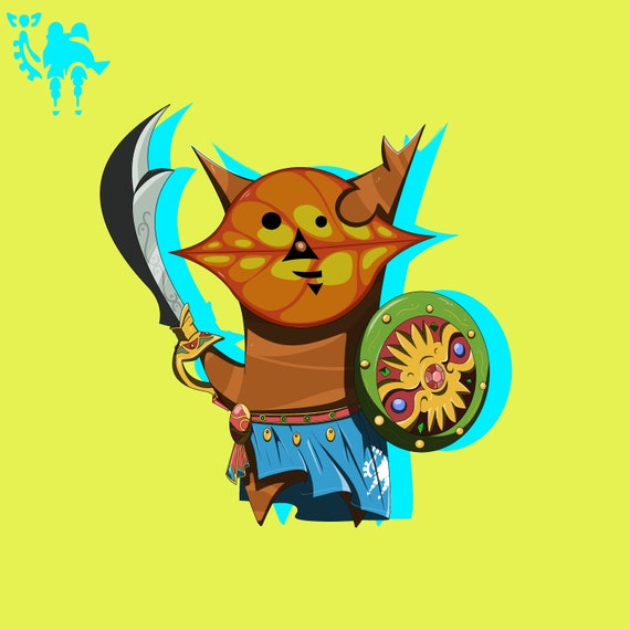 Korok Champions Art Print - Legend of Zelda - Etsy