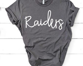 Oakland Raiders V Neck Lace up Shirt 