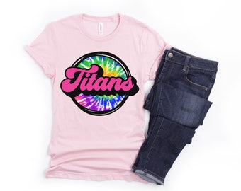Titans Tie Dye - Etsy