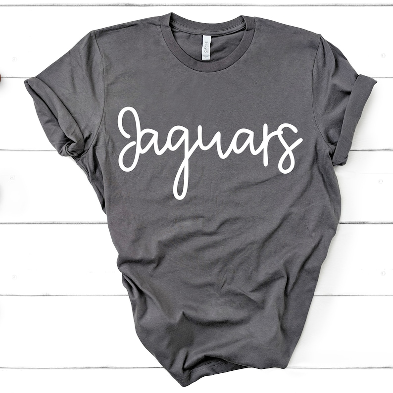Team Spirit Shirt Jaguars Team Mom Wife Parent Gift Short-Sleeve Unisex TShirt Women Ladies Unisex Tee Football Baseball Soccer Basketball