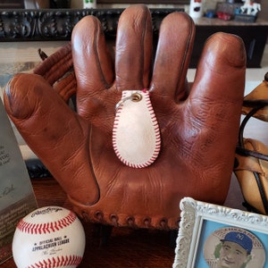 Baseball Key Chain Made out of Gently Used Professional Baseballs