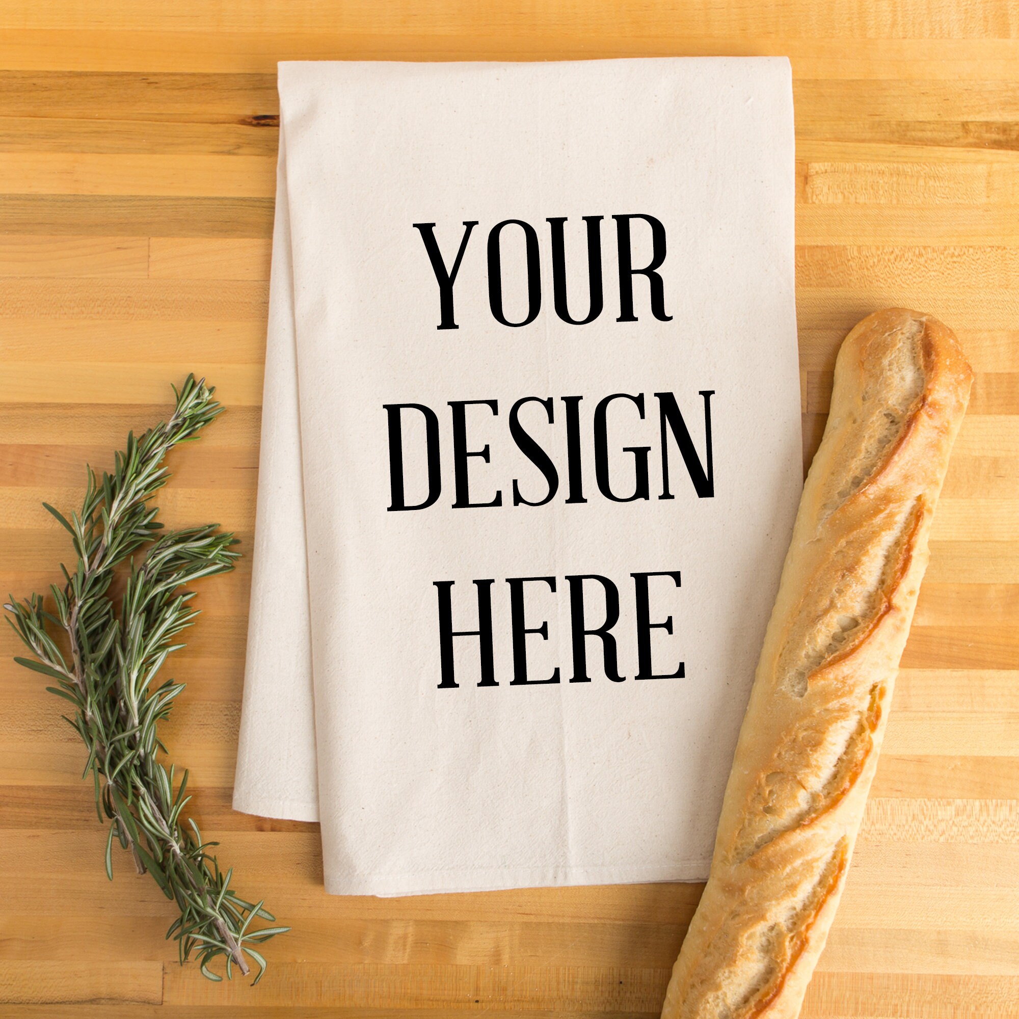 Wholesale Personalized Natural Flour Sack Tea Towels Bulk Etsy