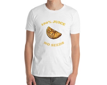 Vasectomy T-Shirt / Funny Vasectomy Recovery Shirt - &quot;No Seeds&quot;