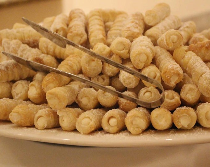 2 Dozen Clothespin Cookies, Mini Creamhorns, Ladyfingers, Ladylocks