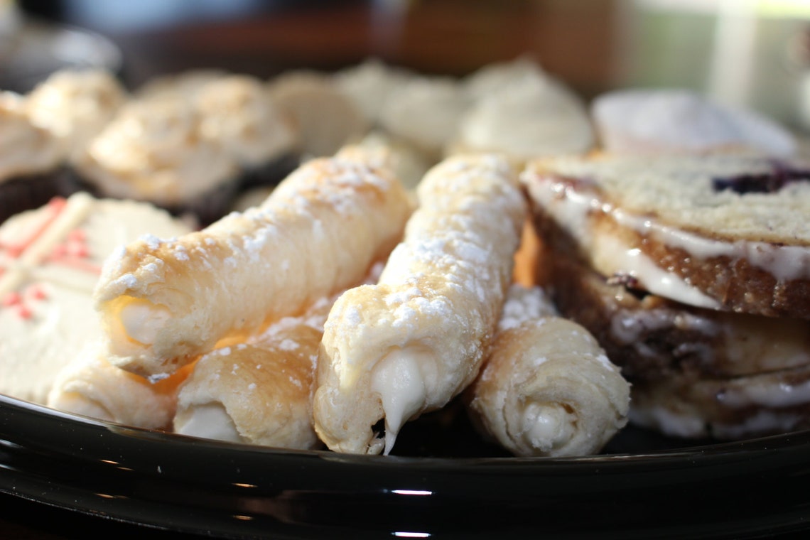 2 Dozen Clothespin Cookies Mini Creamhorns Ladyfingers Etsy