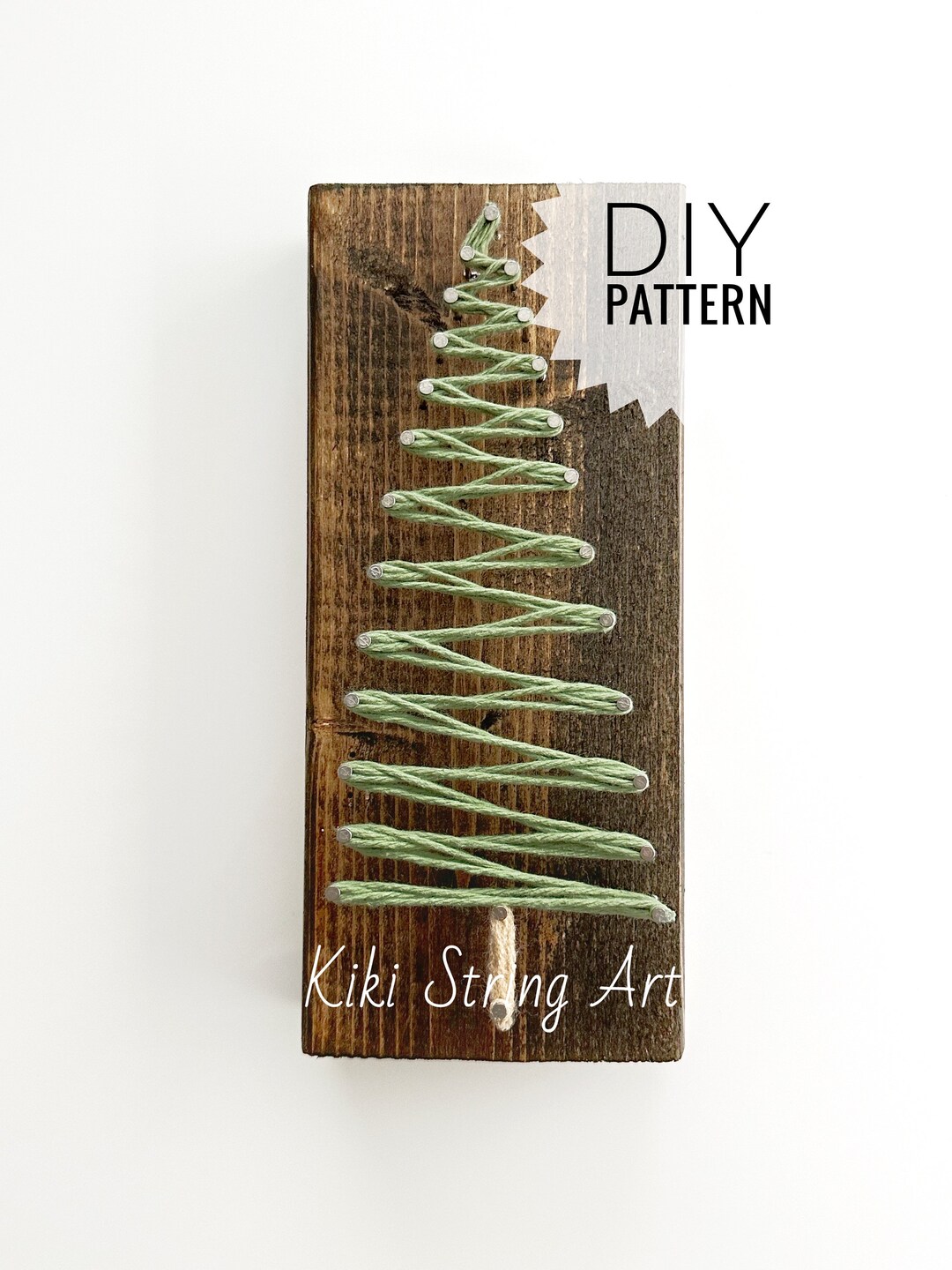 Tree String Art Patterns Printable, String Art Template String Art