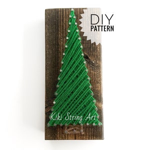 Tree String Art patterns printable, String Art Template, String art pattern pdf tutorial, Christmas tree template,Christmas tree wooden sign