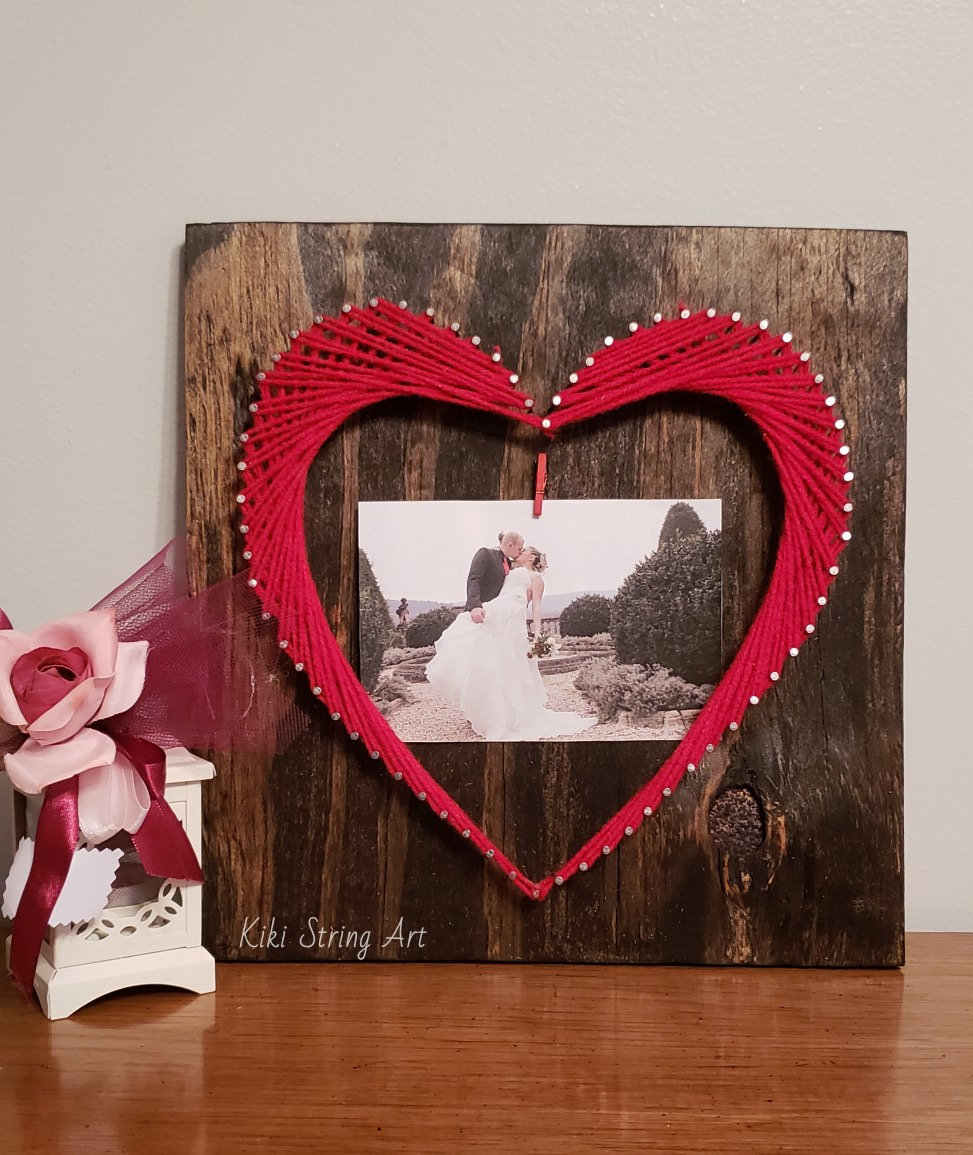 string art heart pattern printable string art template diy