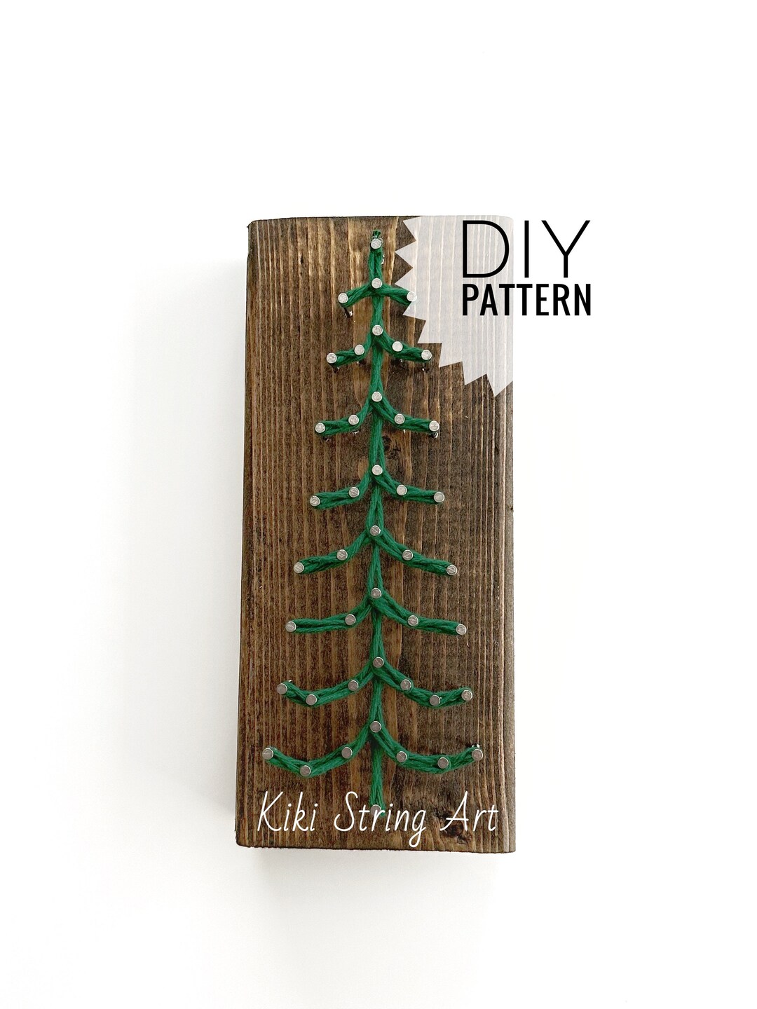 Tree String Art Patterns Printable, String Art Template, String Art ...