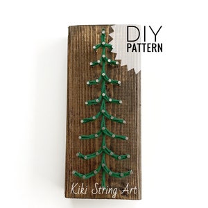 Tree String Art patterns printable, String Art template, string art pattern pdf tutorial, Christmas tree template,Christmas tree wooden sign