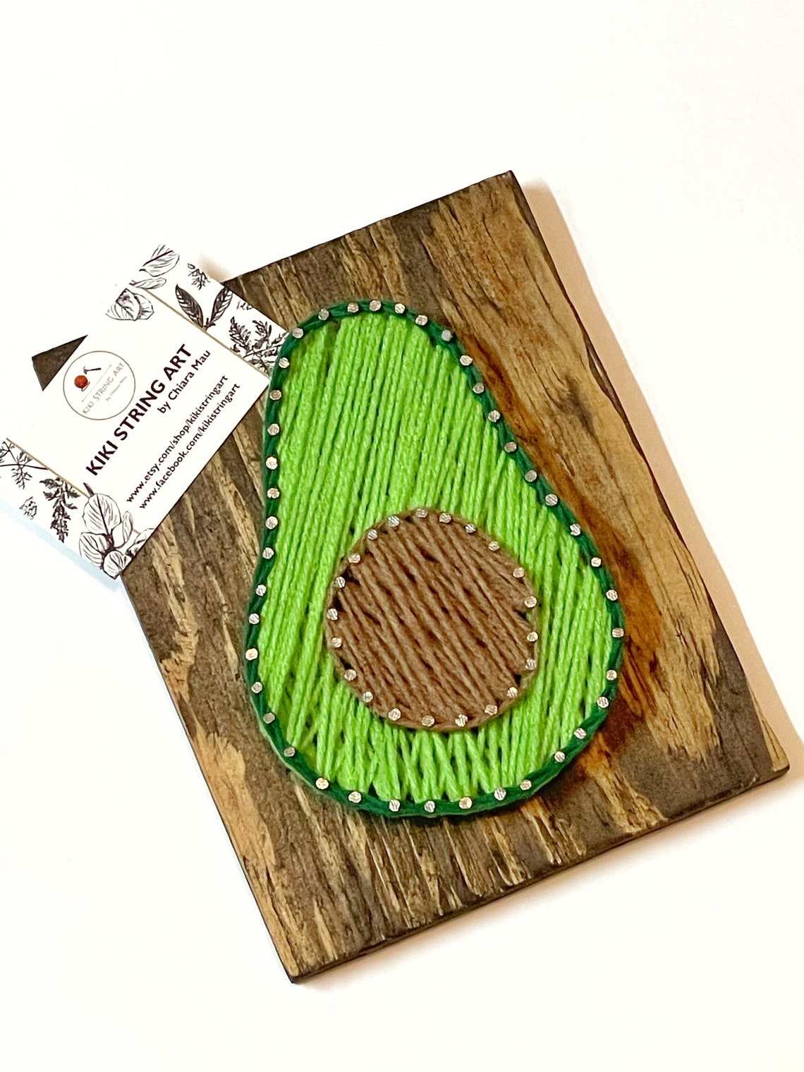 DIY String Art Avocado Pattern DIY Avocado Digital Download Etsy