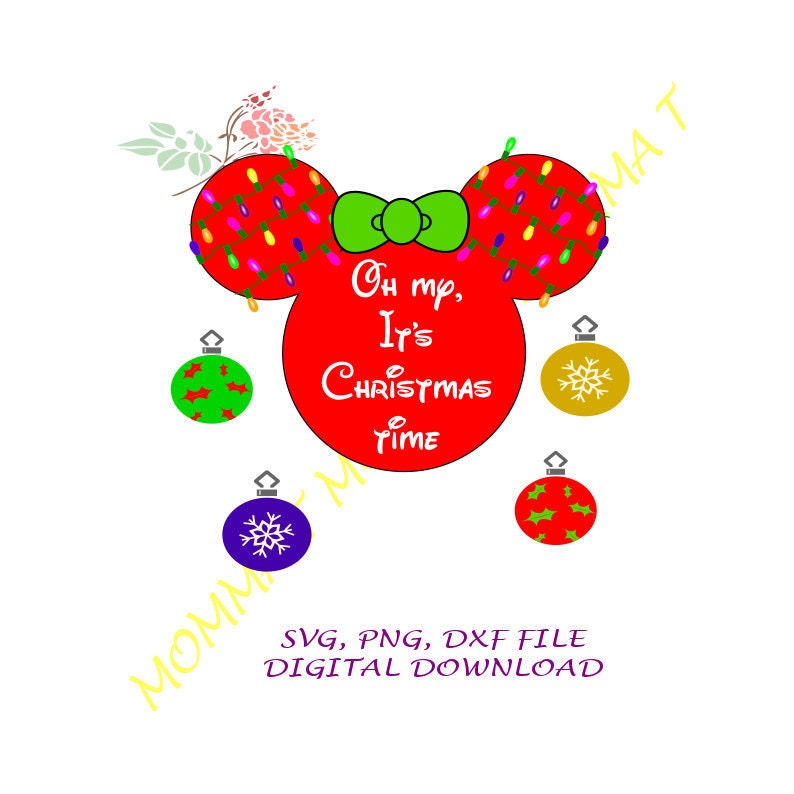 Download Feliz Navidad Navidad Mickey Disney Navidad Navidad svg | Etsy