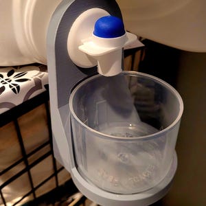Laundry detergent cap holder-3D printed