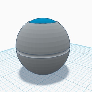 3D Print File - Spaceship Knob Toy