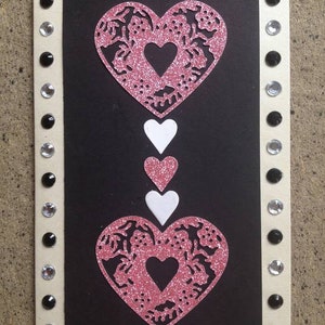 Hearts Greetings Card