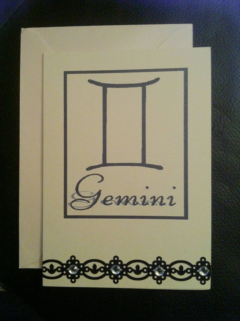 Gemini Greetings Card image 1