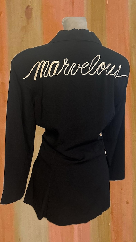 Marvelous 80s does 40s blazer