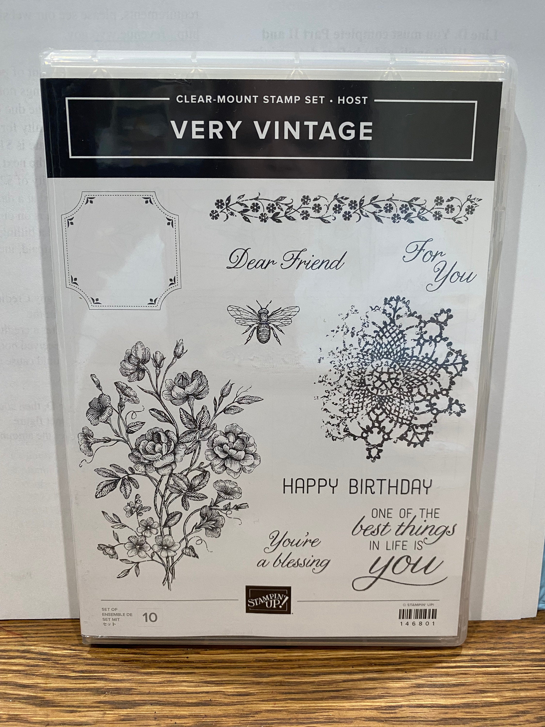 Stampin up Very Vintage Etsy