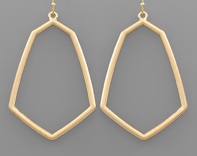 Gradual Hexagon Earrings