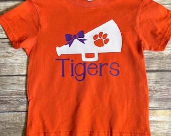 Clemson shirt, tiger girl, Clemson shirt, game day shirt, tiger shirt