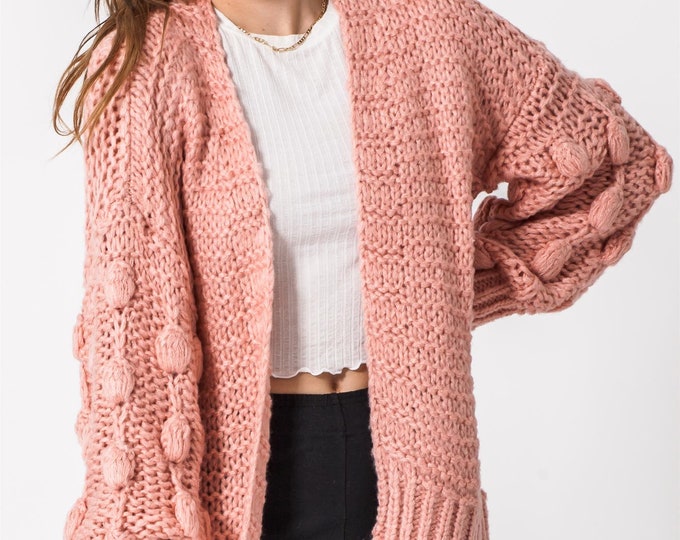 Pretty in Pink Cardigan