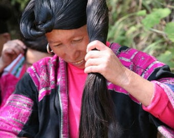 Organic Fermented Rice Water Hair Treatment: Yao Recipe Anti-Breakage Therapy
