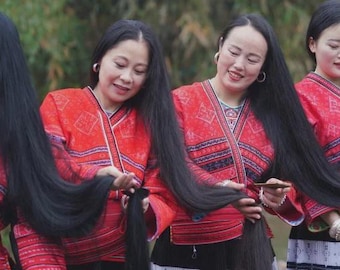 Organic Fermented Rice Water Hair Treatment: Yao Recipe Anti-Breakage Therapy