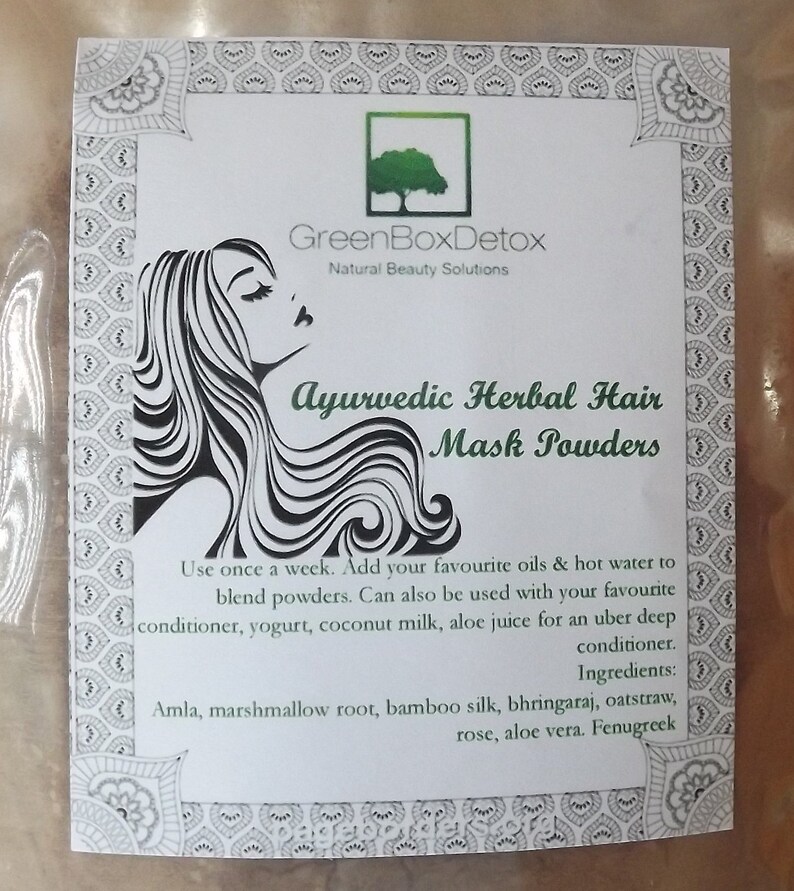 Henna Herbal Powders Conditioning Mask Organic Root Stimulator Etsy