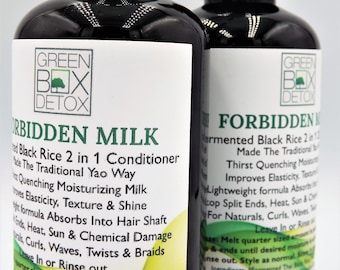 Forbidden Milk Leave-In Conditioner: Fermented Rice, Aloe Vera, Yao Recipe