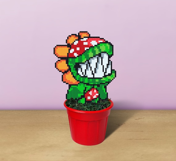 Mario Bros Party Straws - Super Mario Bros Straws - piranha plant stra –  Silva Creations LLC