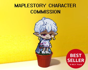 Maplestory Character Commission - Fully Customized Figure, A Proven Gift For Maplestory Fan, Maplestory Birthday Present