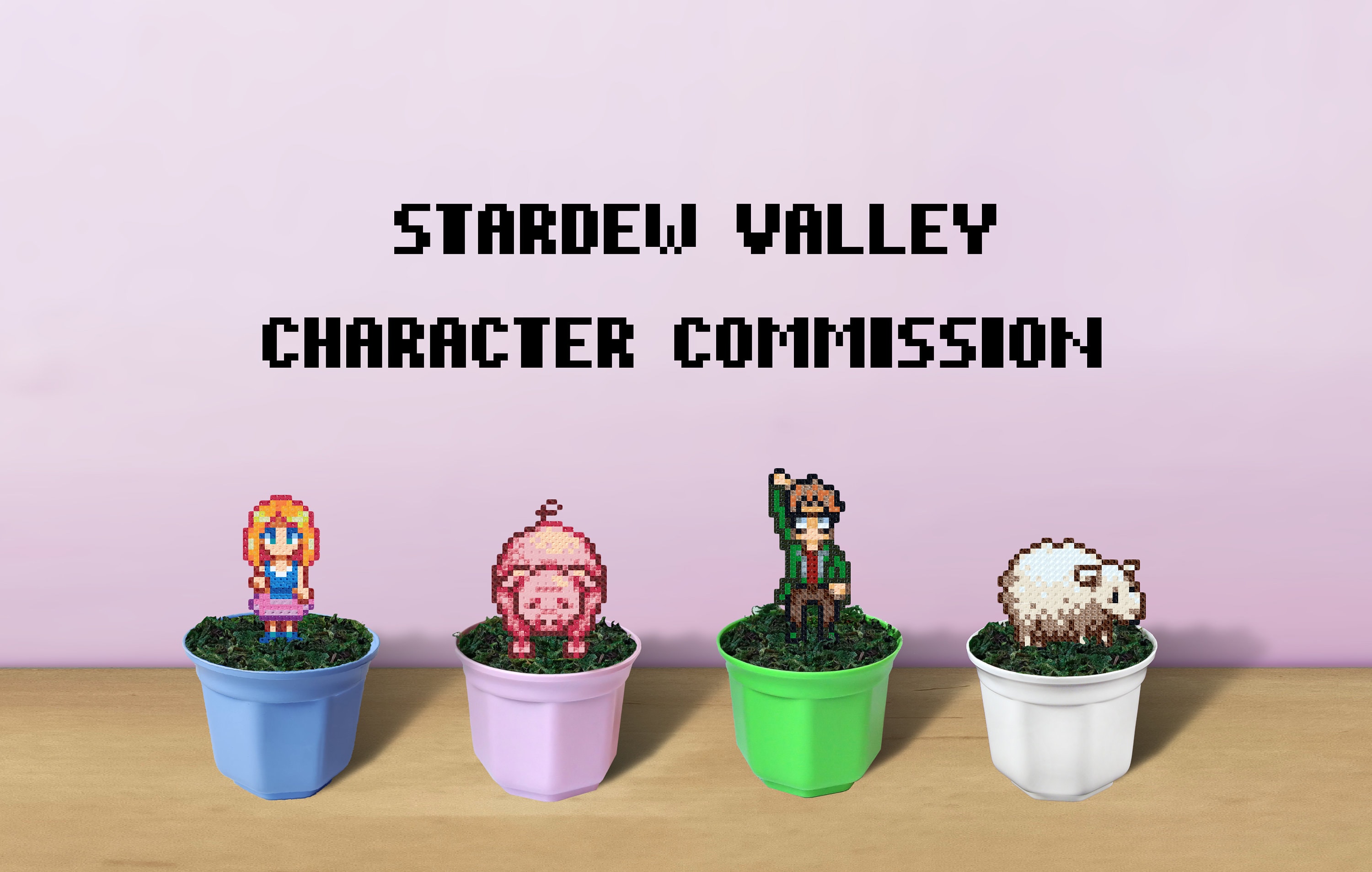 Stardew Valley Character Commission Birthday Gift Anime Etsy