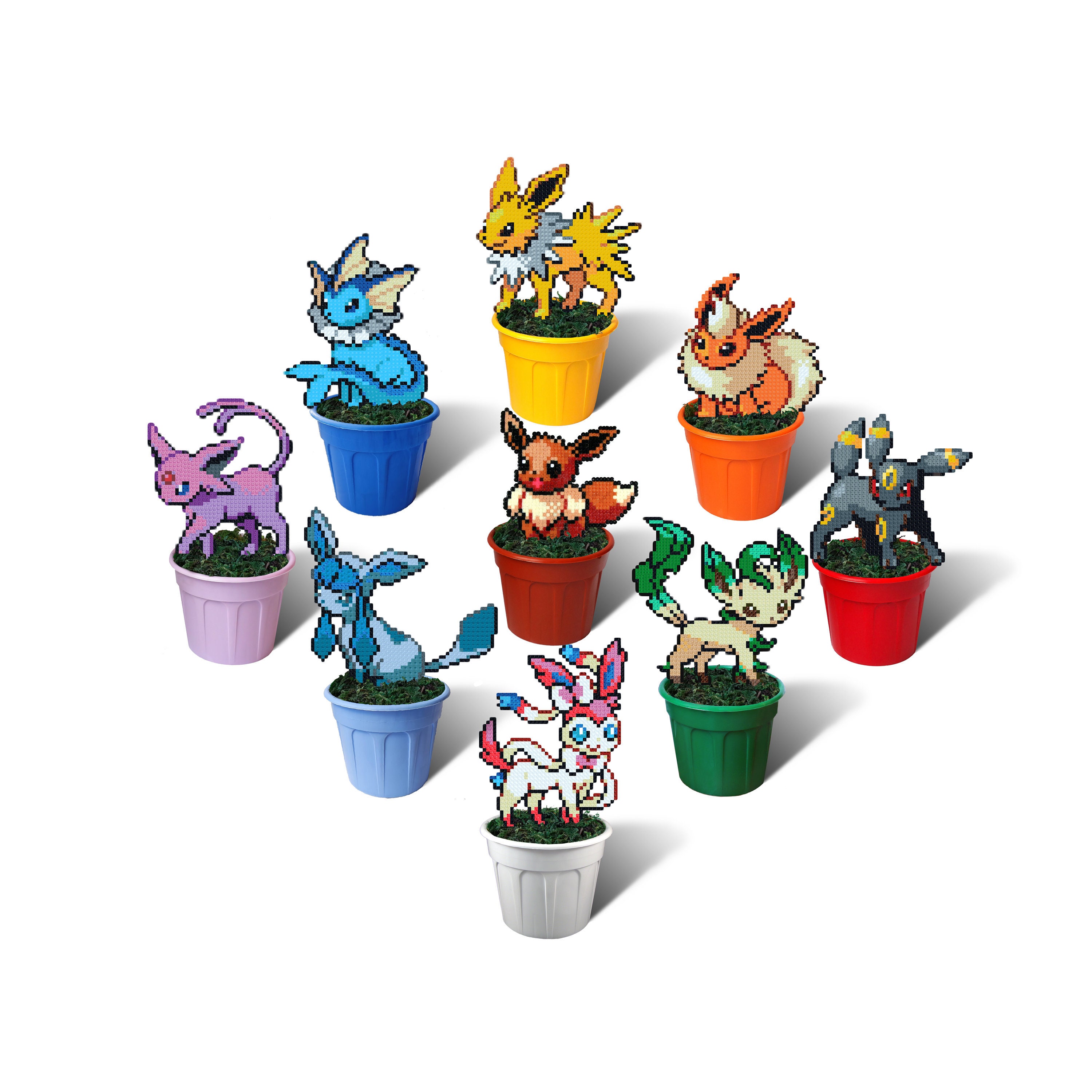 Pokemon Select Eevee, Flareon, Jolteon & Vaporeon Evolution Figure