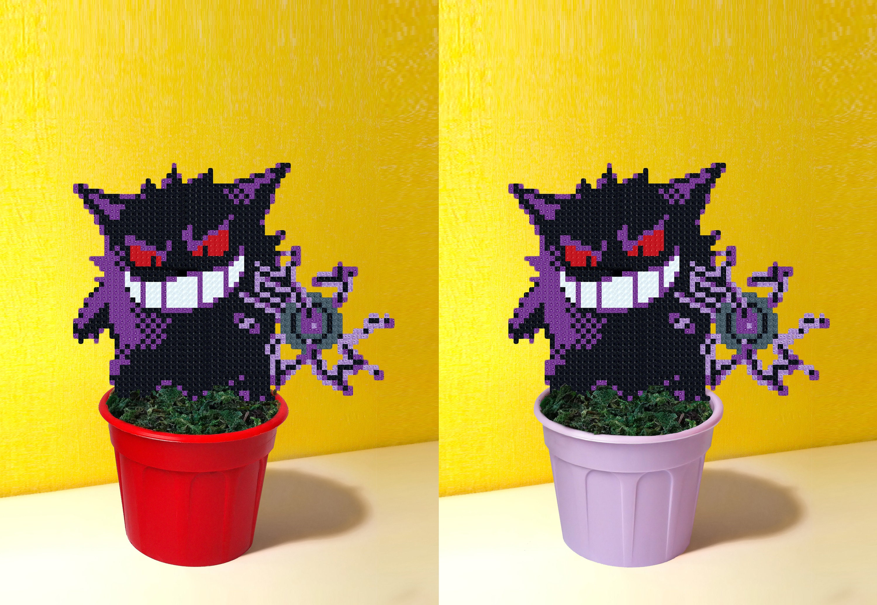 Mini Figura Colecionável – Pokémon – Gengar – Roxo – Sunny