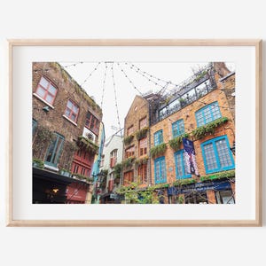 Neals Yard London, Digital Download, Covent Garden, London Printable Art, Seven Dials London Art, English Urban Wall Decor, London Photos