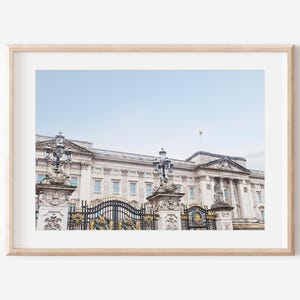 Buckingham Palace Wandkunst, Digitaler Download, London Kunstdruck, Königliche Wohnkultur, Architektur Druck, druckbare Kunst, London Fotografie