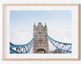 Tower Bridge, London Photography Print, London Wall Art, City Decor, Travel Gift, Canvas Art Print, Landmark Art, Tower Bridge Wall Print