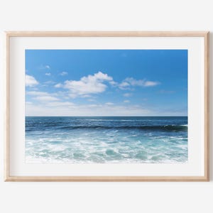 Ocean Photography, Digital Download, San Diego Beach, Coastal Decor, San Diego Wall Print, Printable Art, California Art, Ocean Waves