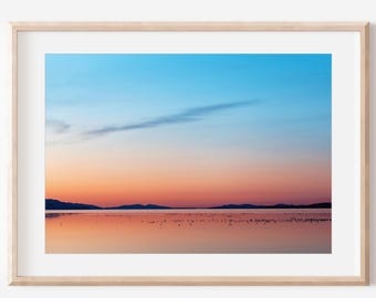 Sunset Downloadable Wall Art | Utah Landscape Photography | Nature Art Print