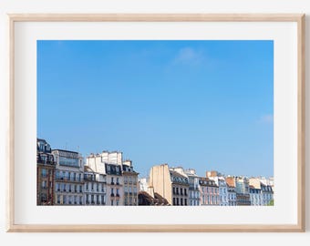 Paris City Print, Digital Download, Architecture Art Prints, Printable Art, France Home Decor, Parisian Architecture, Cityscape Photos