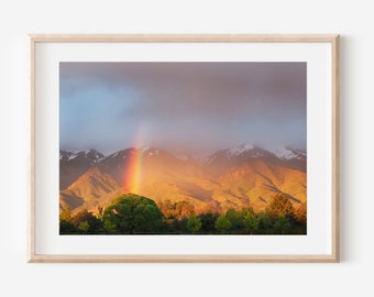 Rainbow Photography, Rainbow Art Print,  Photography Print or Canvas