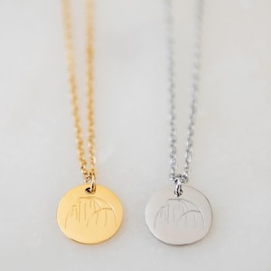 Half Dome Necklace, Yosemite Jewelry, Stainless Steel, Yosemite National Park, Nature Charm, Hiker Gifts, Gold Necklace, Silver Necklace