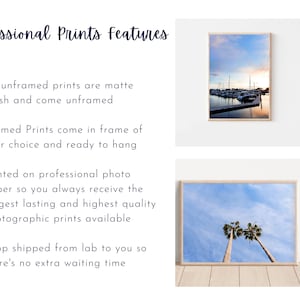 May include: Professional prints features: unframed prints are matte finish, framed prints come in a frame of your choice, printed on professional photo paper, and drop shipped from the lab.