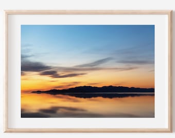 Sunset Nature Photography Digital Download | Utah Artwork | Desert Home Decor