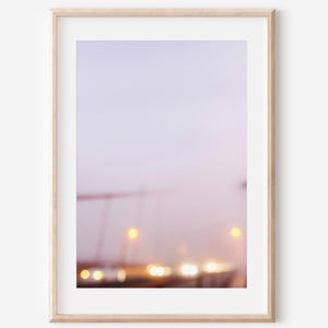 Golden Gate Bridge Foggy Photography Print, San Francisco Art Prints, Bay Area Inspired Art, Golden Gate Bridge Photos, California Art