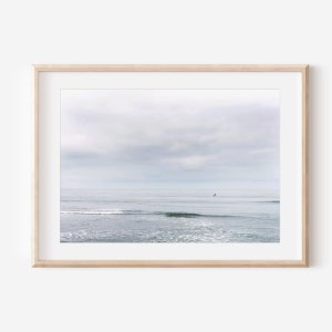 Ocean Photo, San Diego Print, Wall Art Prints, California Art, Beach Photo, Coastal Decor, Travel Print, Ocean Art, Beach Prints, Sea Art image 1