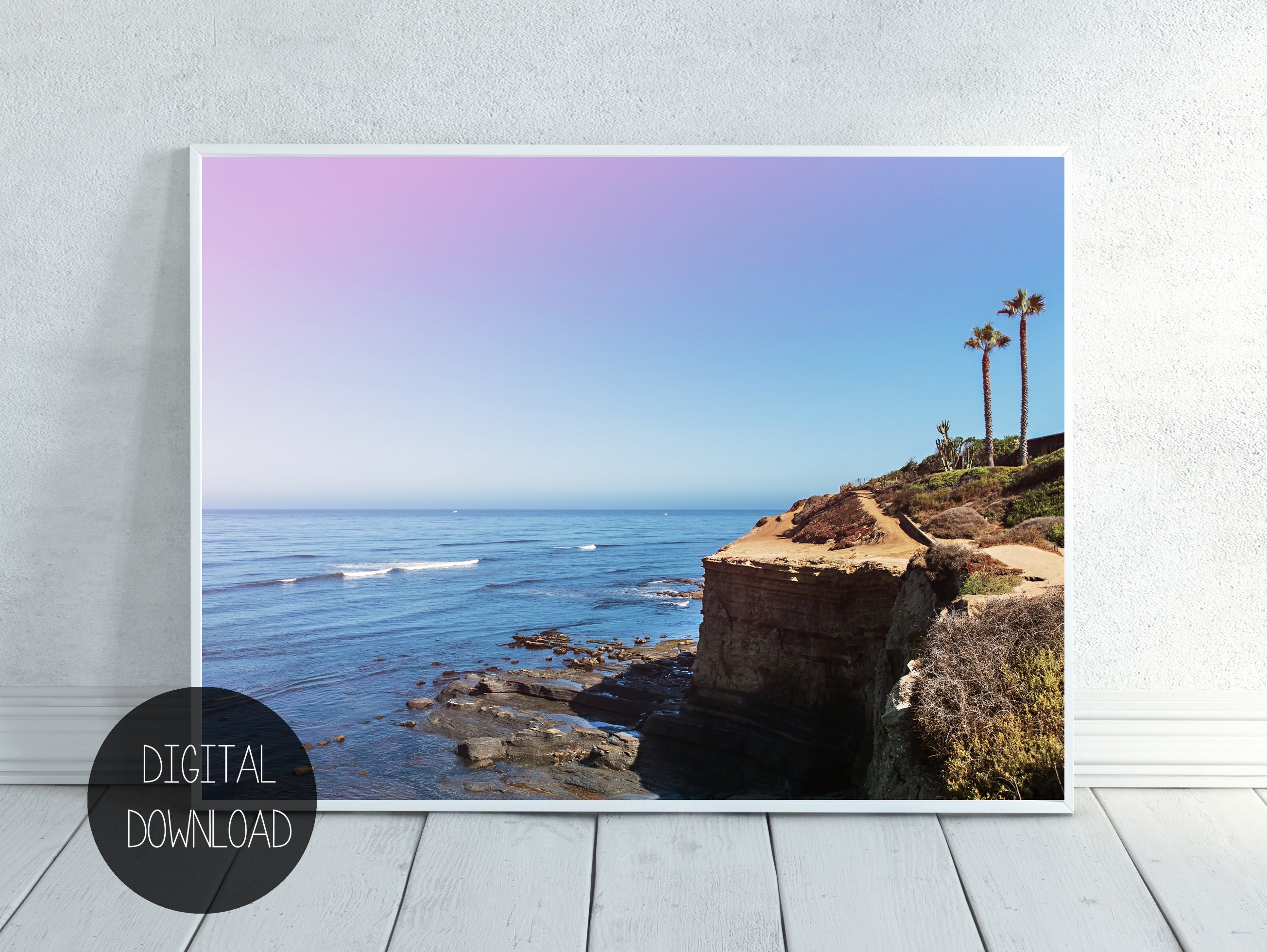 Sunset At Sunset Cliffs San Diego PNG Clipart Digital Download Sunset At Sunset Cliffs San Diego PNG Clipart Digital Download